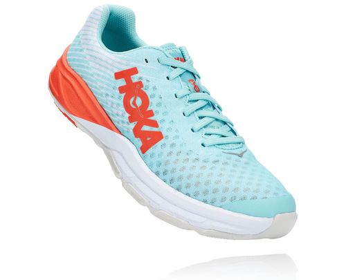 Hoka One One Dame/Herre Evo Carbon Rocket Road Løpesko Antigua Sand/Herredarin Rød Norge-50RVO